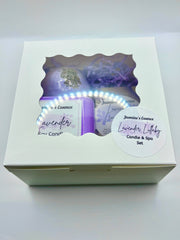 Candle and spa set