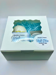 Candle and spa set
