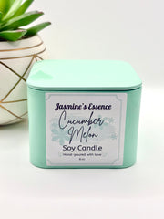Cucumber Melon Soy Candle
